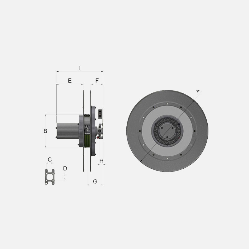 Hurricane hydraulic winder